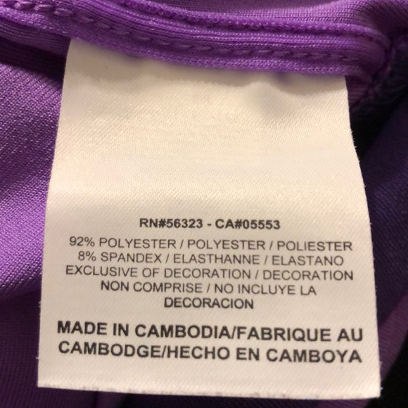 Nike Dri Fit Full Zip Purple Jacket XS - Picture 6 of 6